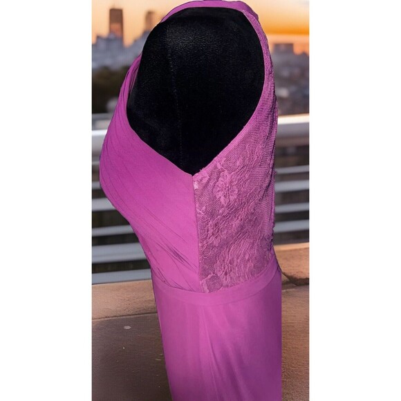 Unbranded Formal Bridal/Prom Floor Length Sleeveless Magneta 16 - Picture 6 of 11